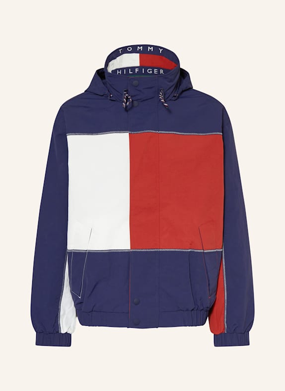 TOMMY HILFIGER Reversible SAILING jacket DARK BLUE/ DARK RED/ WHITE