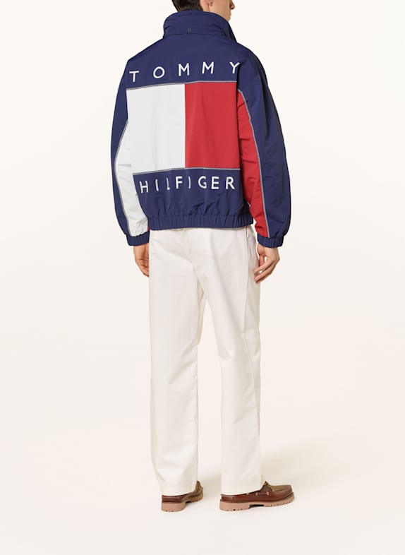 TOMMY HILFIGER Vändbar jacka SAILING MÖRKBLÅ / MÖRKRÖD / VIT