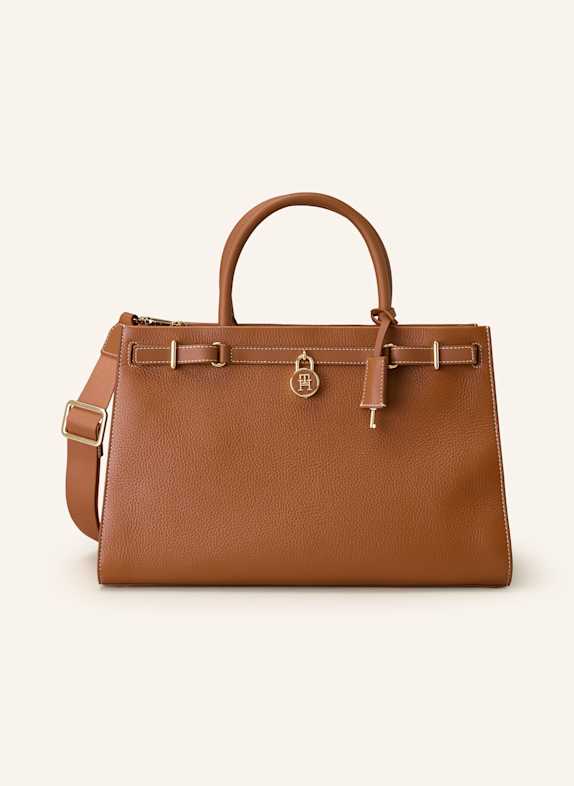 TOMMY HILFIGER Handtasche AMERICAN ICON COGNAC