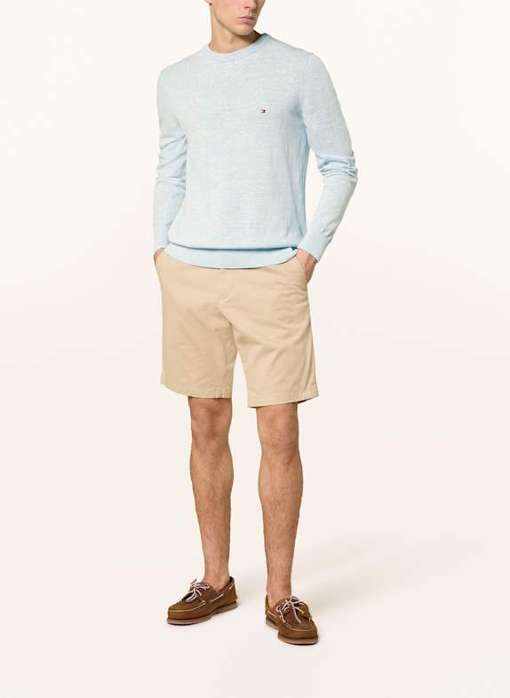 TOMMY HILFIGER Pullover HELLBLAU