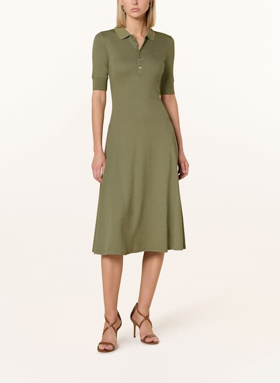 LAUREN RALPH LAUREN Strickkleid  KHAKI