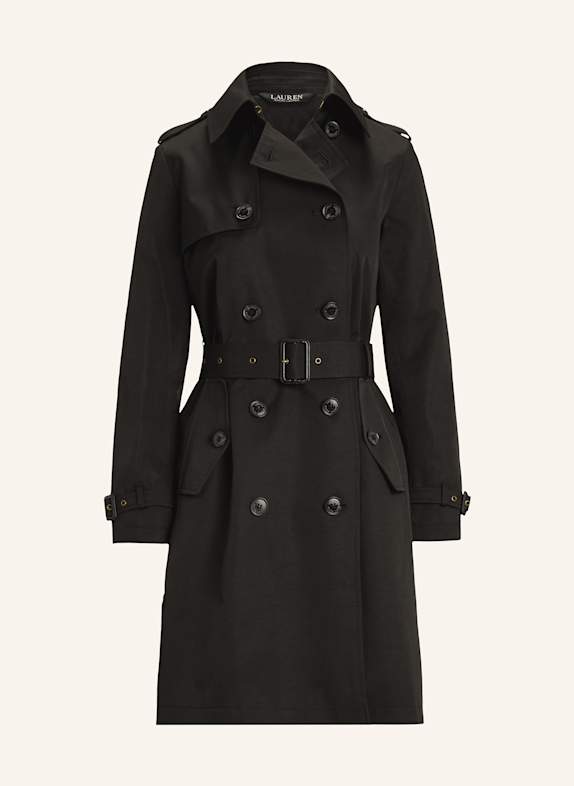 LAUREN RALPH LAUREN Trenchcoat SCHWARZ