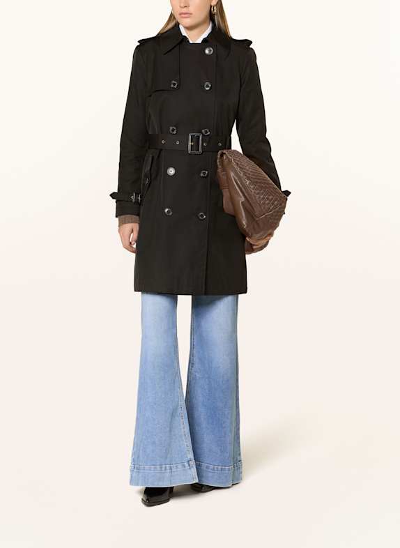 LAUREN RALPH LAUREN Trenchcoat SCHWARZ