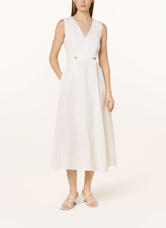 ELENA MIRO Leinenkleid WEISS