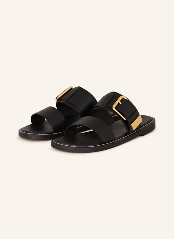 Marc O'Polo Pantoletten STINA 1A SCHWARZ