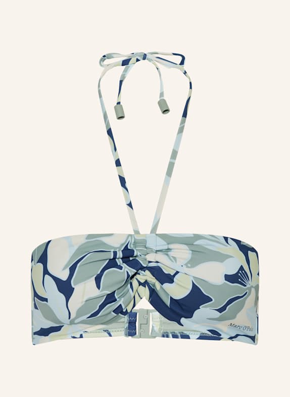 Marc O'Polo Bandeau-Bikini-Top BLAU/ MINT/ HELLGELB