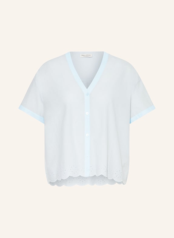 Marc O'Polo Schlafshirt HELLBLAU