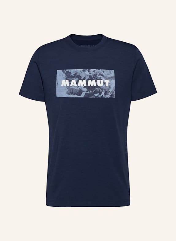 MAMMUT T-shirt TROVAT GRANATOWY