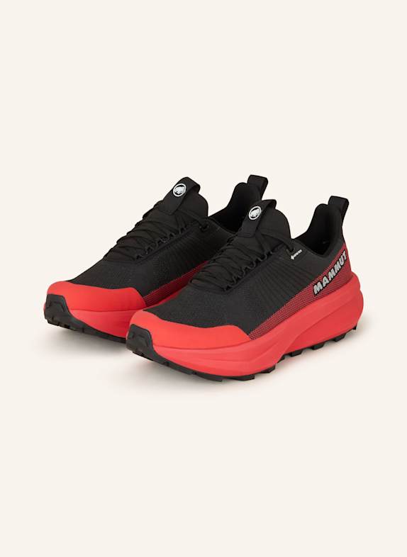 MAMMUT Turistické boty AENERGY MTN LOW GTX ČERNÁ/ ČERVENÁ