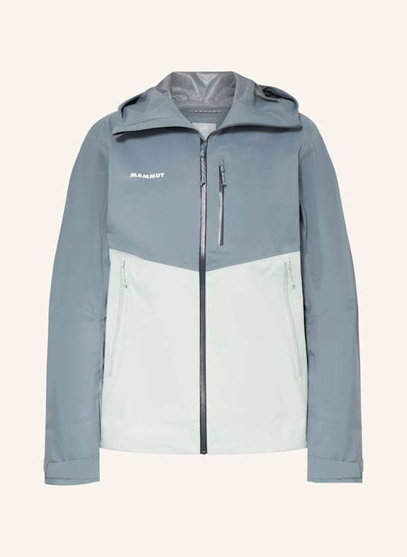 MAMMUT Kurtka hardshell ALTO GUIDE HOODED SZARY/ JASNOCZARY