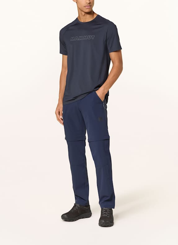 MAMMUT Afritsbroek RUNBOLD IV ZIP OFF DONKERBLAUW
