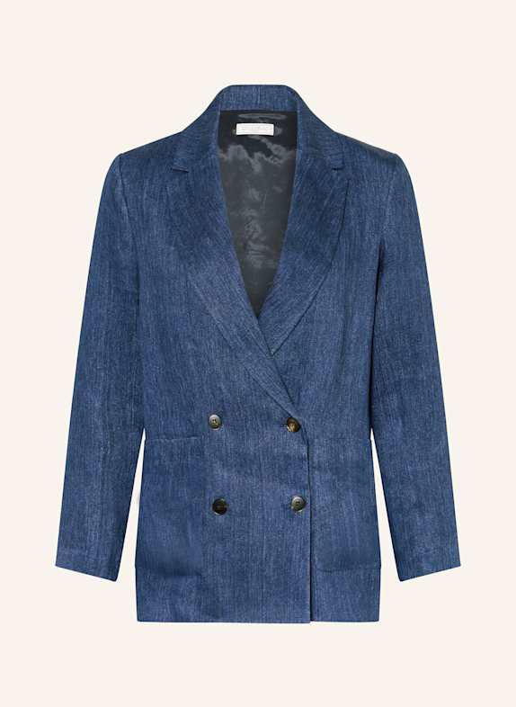 ANTONELLI firenze Leinenblazer in Jeansoptik 812 jeans