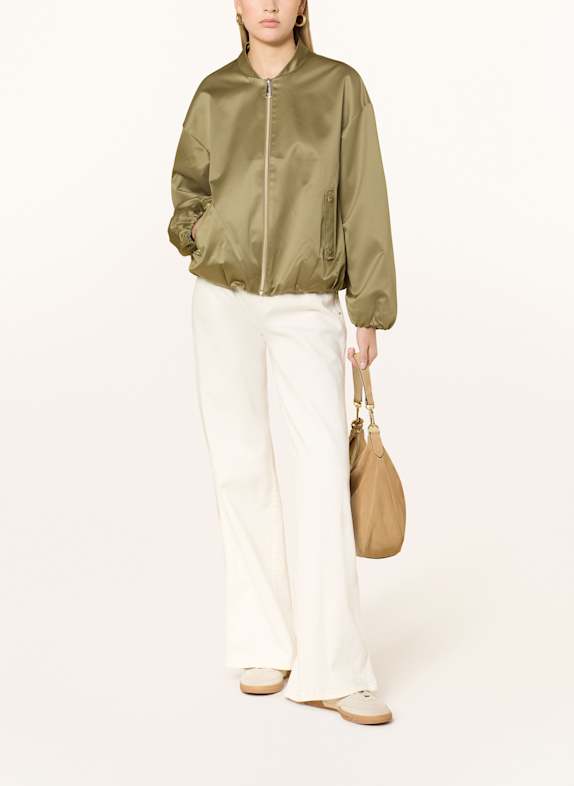 s.Oliver BLACK LABEL Satinblouson GRÜN