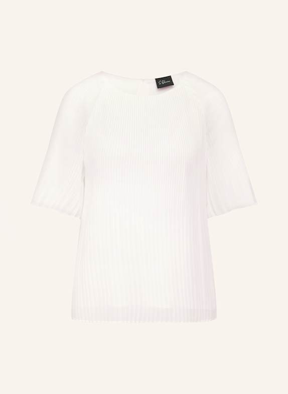 s.Oliver BLACK LABEL Blusenshirt WEISS