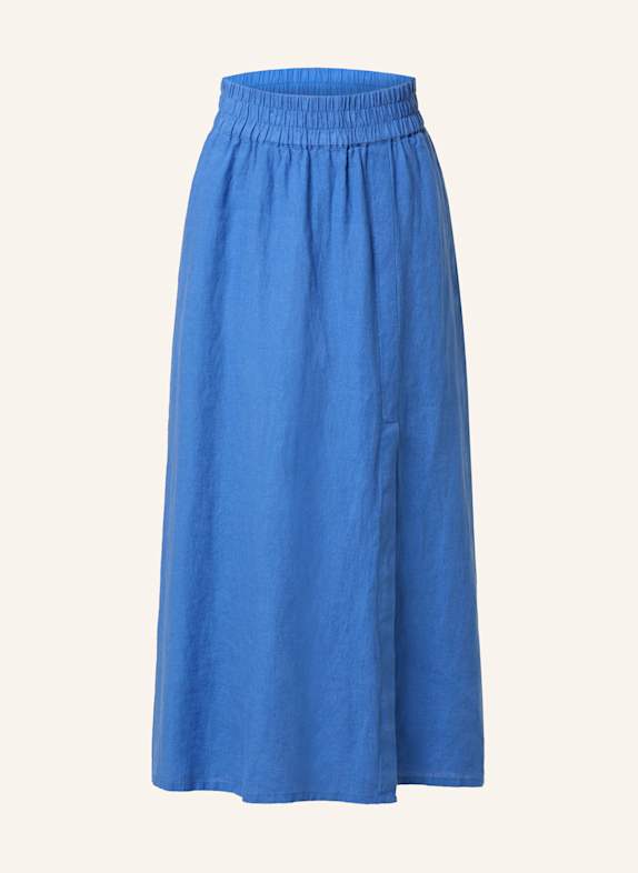 lilienfels Leinenrock BLAU