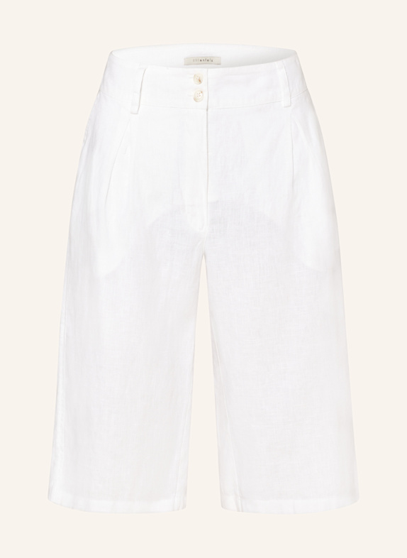 lilienfels Linen Bermudas WHITE