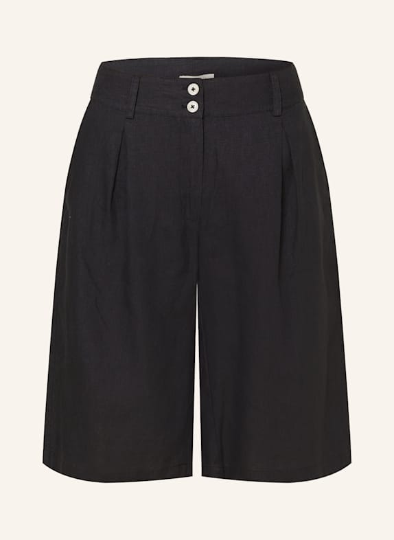 lilienfels Linen Bermudas BLACK