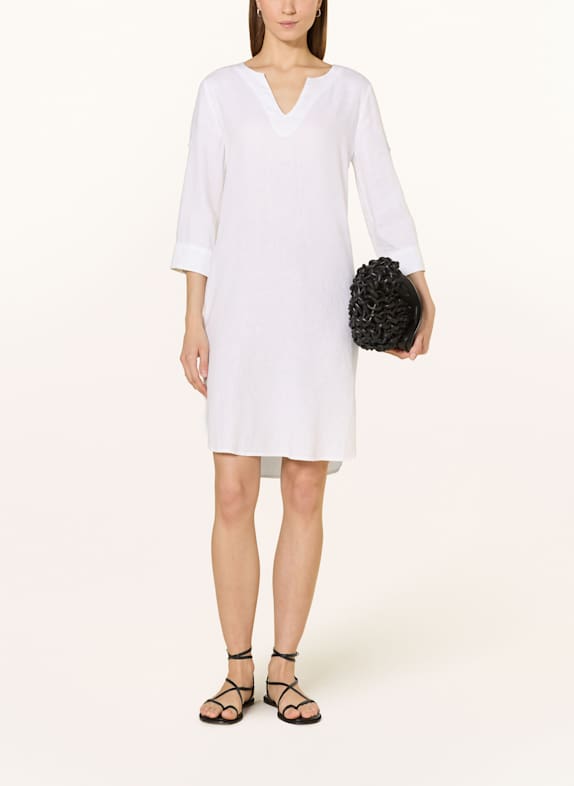 lilienfels Leinenkleid WEISS