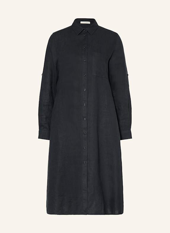 lilienfels Shirt dress in linen BLACK