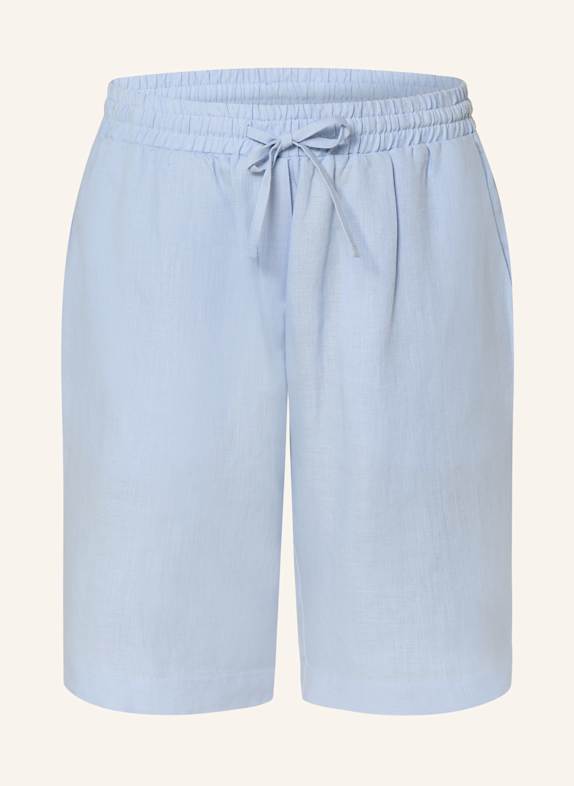 lilienfels Linen shorts LIGHT BLUE