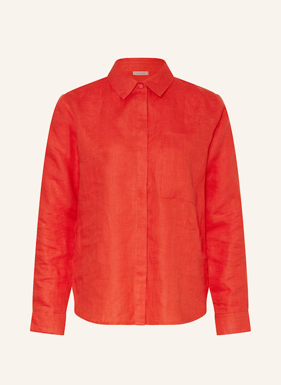 lilienfels Hemdbluse aus Leinen DUNKELORANGE