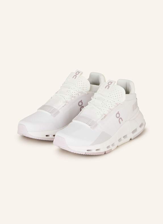 On Sneaker CLOUDNOVA 2 WEISS/ HELLLILA/ CREME