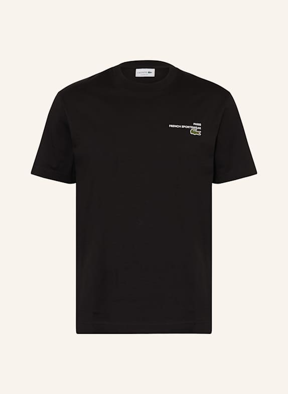LACOSTE T-Shirt SCHWARZ