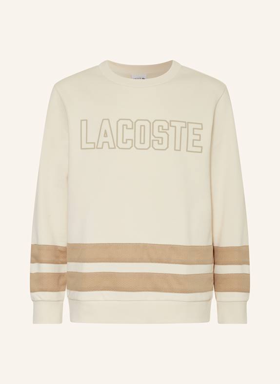 LACOSTE Sweatshirt ECRU/ BEIGE