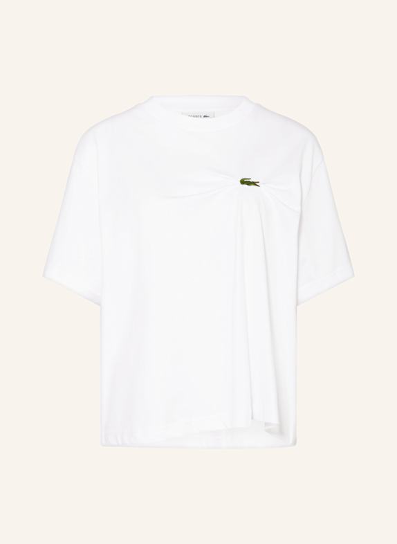 LACOSTE T-Shirt WEISS
