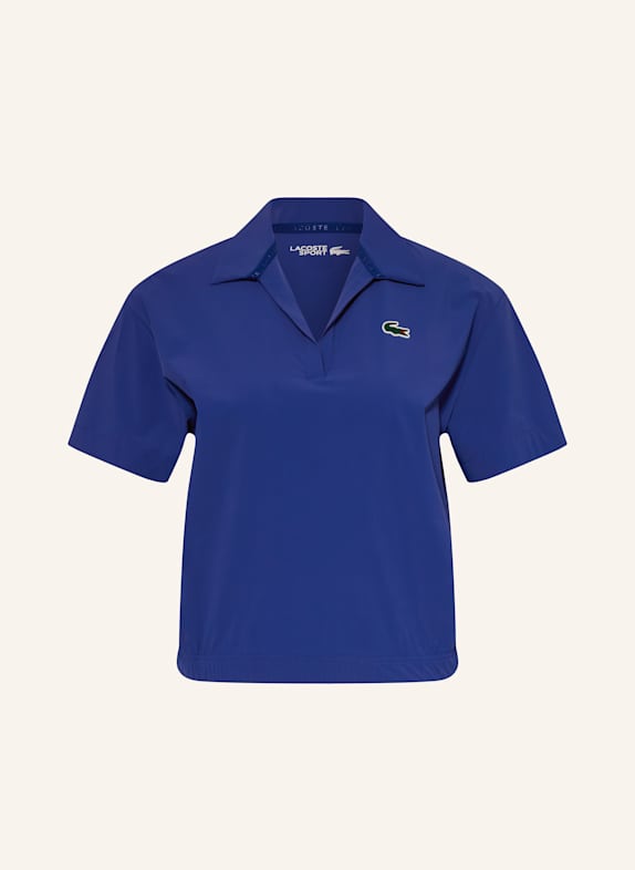 LACOSTE Funktions-Poloshirt BLAU