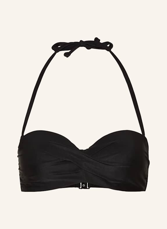 darling harbour Góra od bikini z fiszbinami 15 BLACK
