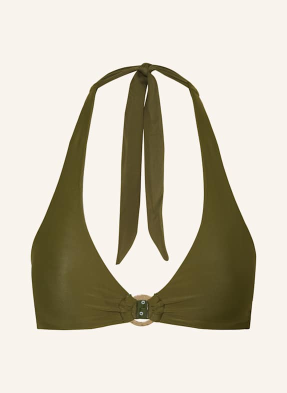 darling harbour Neckholder-Bikini-Top 45 KHAKI