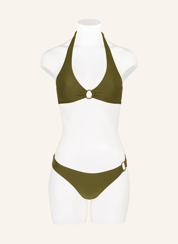 darling harbour Neckholder-Bikini-Top 45 KHAKI