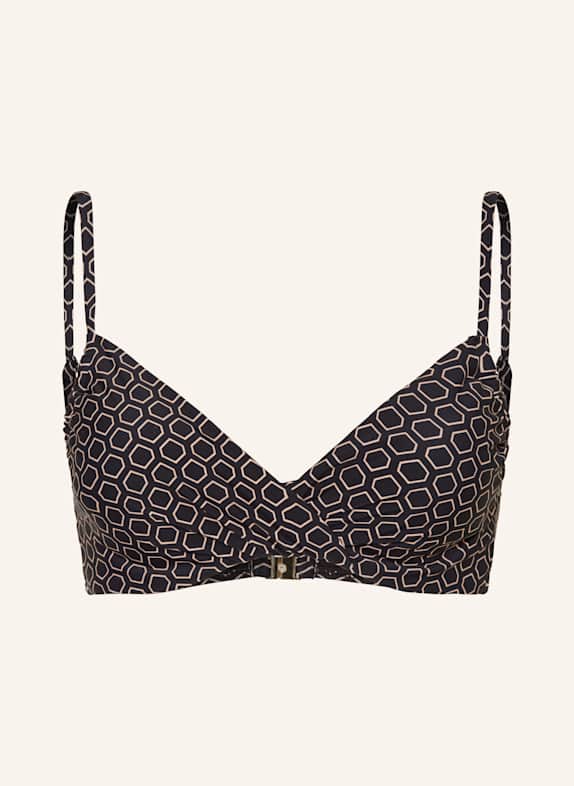 darling harbour Bügel-Bikini-Top 16 MULTI-BLACK