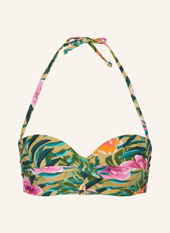 darling harbour Bandeau-Bikini-Top 41 MULLTI-GRÜN