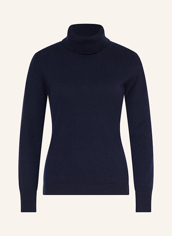 darling harbour Rollkragenpullover aus Cashmere MARINE