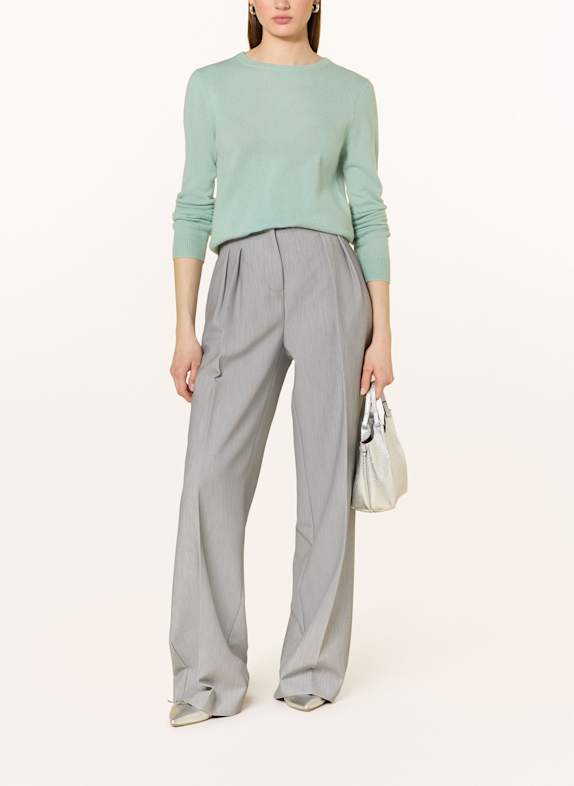 darling harbour Cashmere-Pullover eukalyptusgrün
