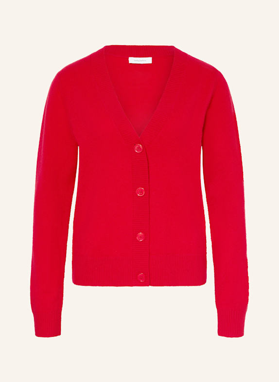 darling harbour Strickjacke aus Cashmere ROT
