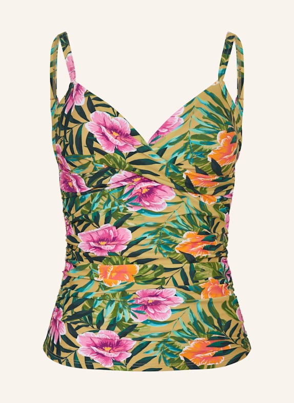darling harbour Tankini-Top 41 MULLTI-GRÜN