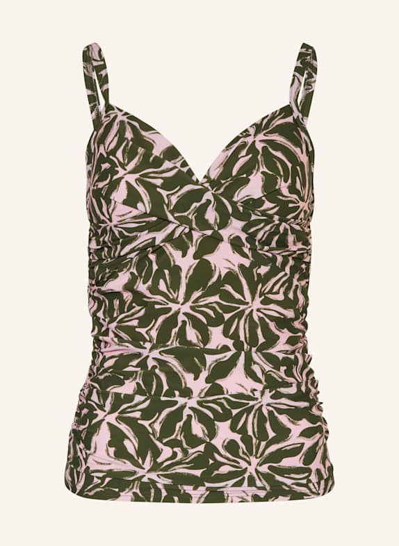 darling harbour Tankini-Top 46 MULTI-KHAKI