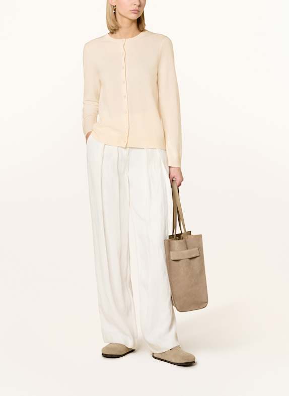 darling harbour Strickjacke aus Cashmere ECRU