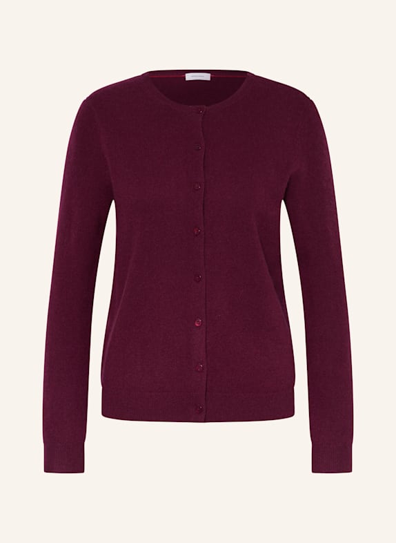 darling harbour Strickjacke aus Cashmere BORDEAUX