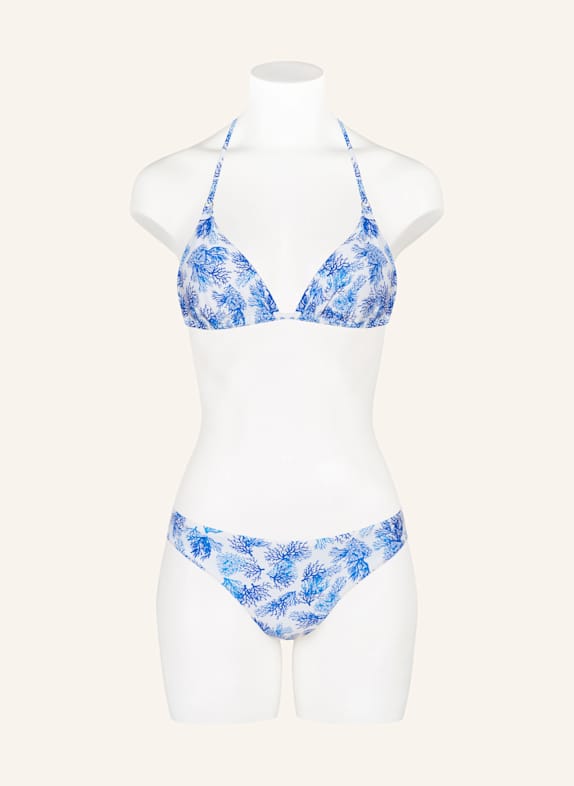darling harbour Triangel bikinitop BLAUW / WIT / LICHTBLAUW