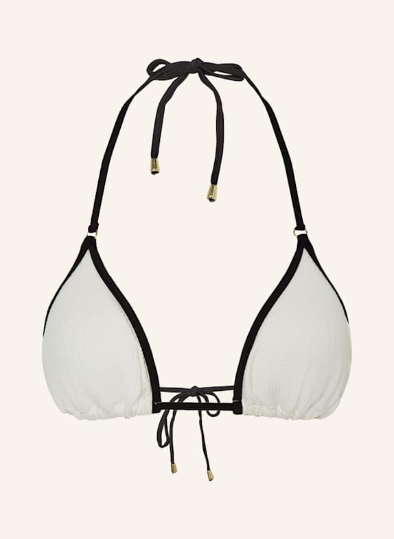 darling harbour Triangel-Bikini-Top 14 CREME-SCHWARZ