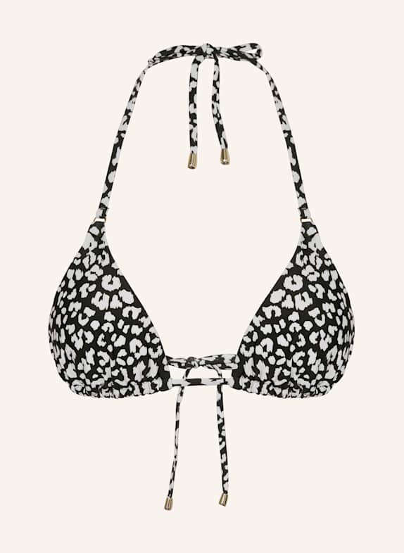 darling harbour Triangel-Bikini-Top 17 SCHWARZWEISS