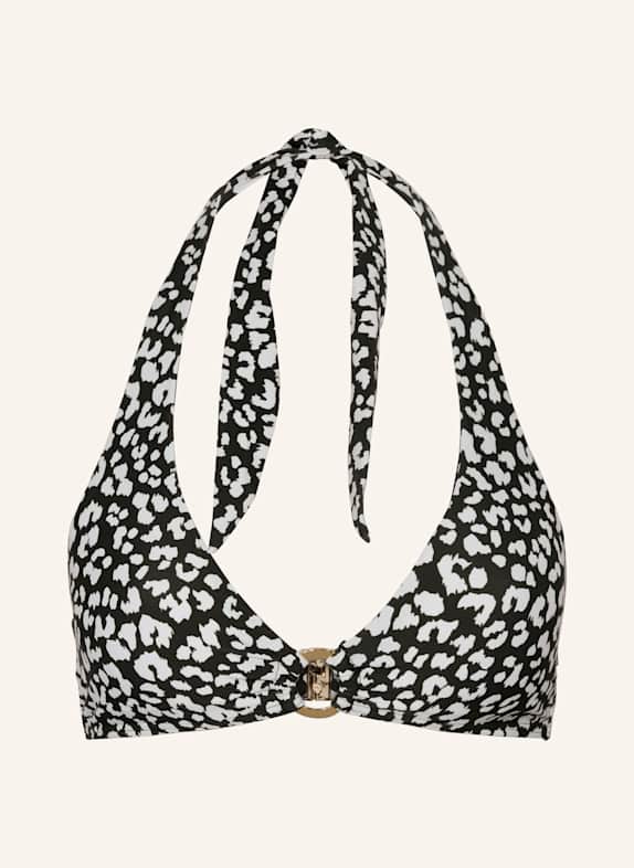 darling harbour Neckholder-Bikini-Top 17 SCHWARZWEISS