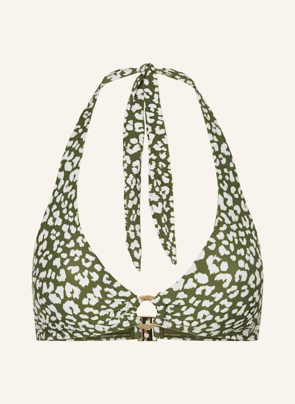 darling harbour Neckholder-Bikini-Top 47 KHAKIWEISS