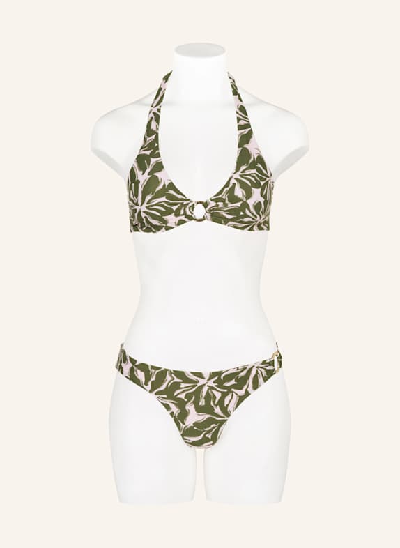 darling harbour Neckholder-bikini-top 46 MULTI-KHAKI