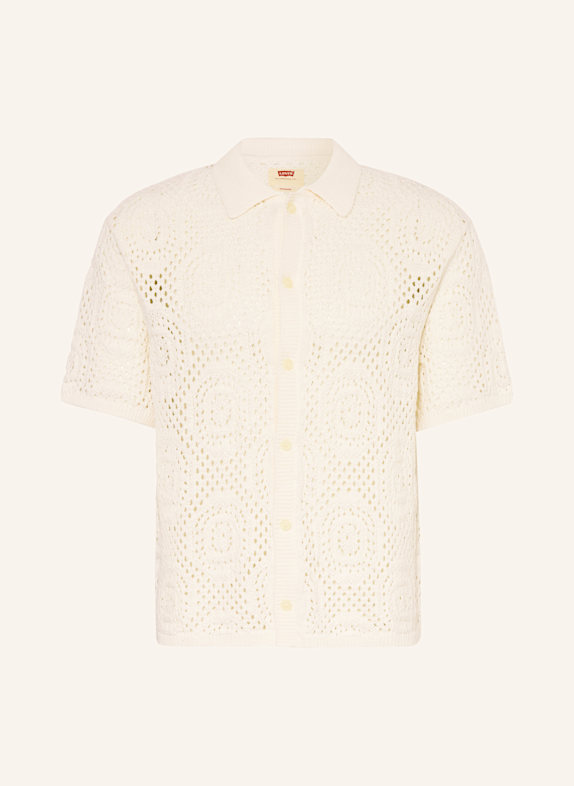 Levi's® Strickhemd Standard Fit WEISS