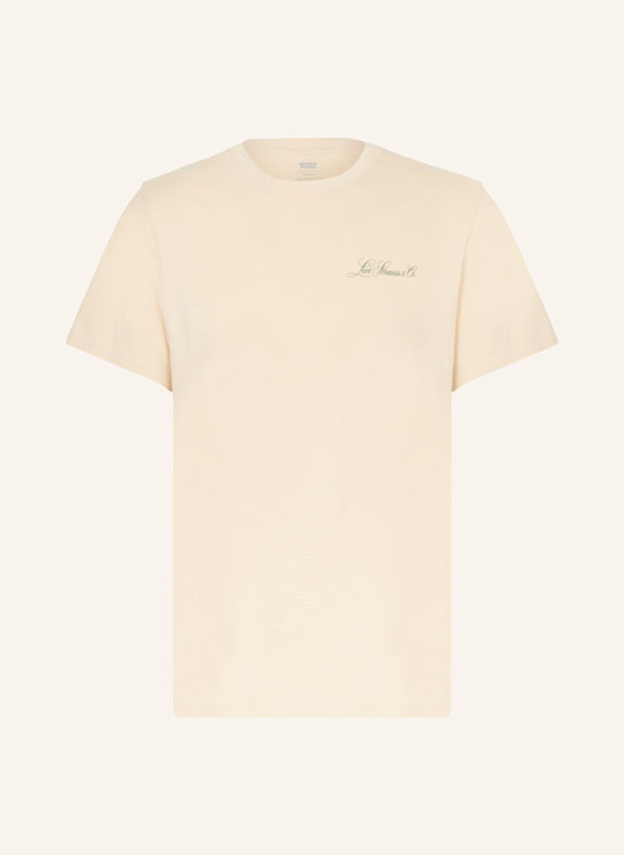 Levi's® T-Shirt BEIGE/ GRÜN